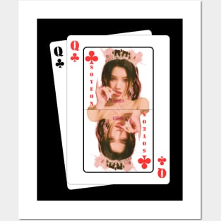 Playing Card Soyeon Queencard (G)I-dle Posters and Art